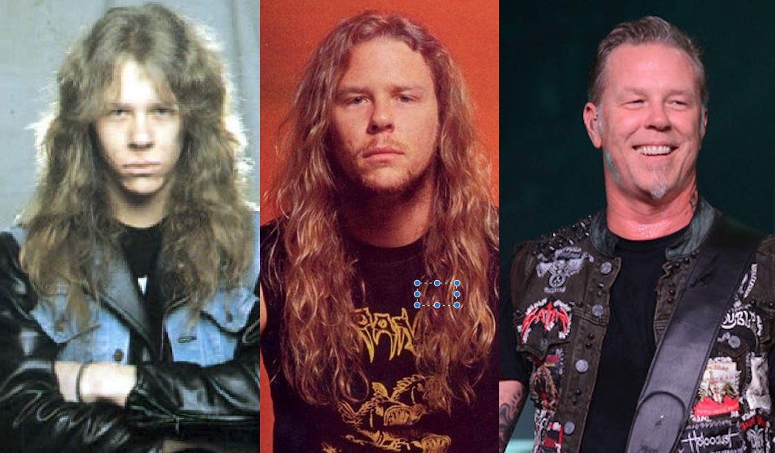 La evolución física de James Hetfield en fotos desde 1982 DiabloRock.com. 